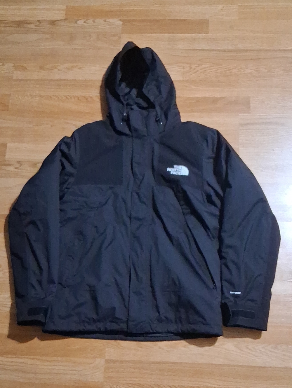The North Face Men’s Black Hooded Raincoat